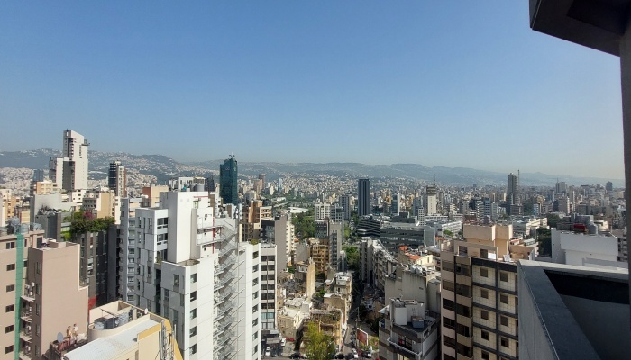 Apartment with Panoramic Views from the Heart of Achrafieh for Rent